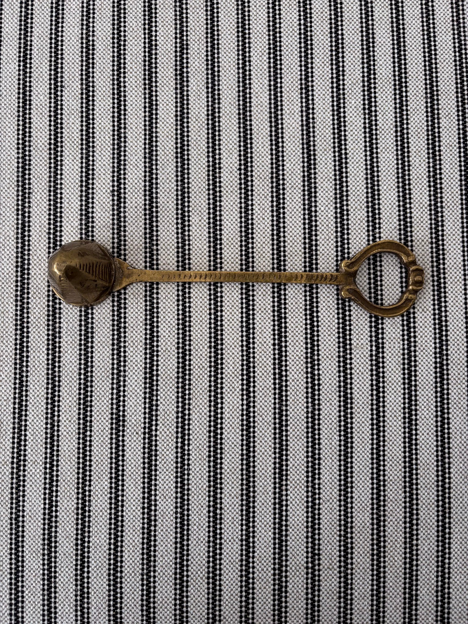 Brass Candle Snuffer with Ring Handle - Image 9