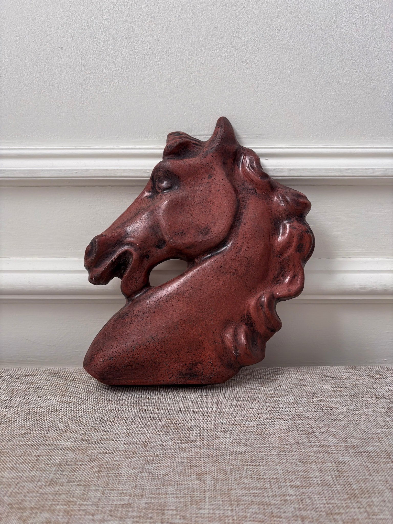 Ceramic Horse Head Wall Plaque - Image 4