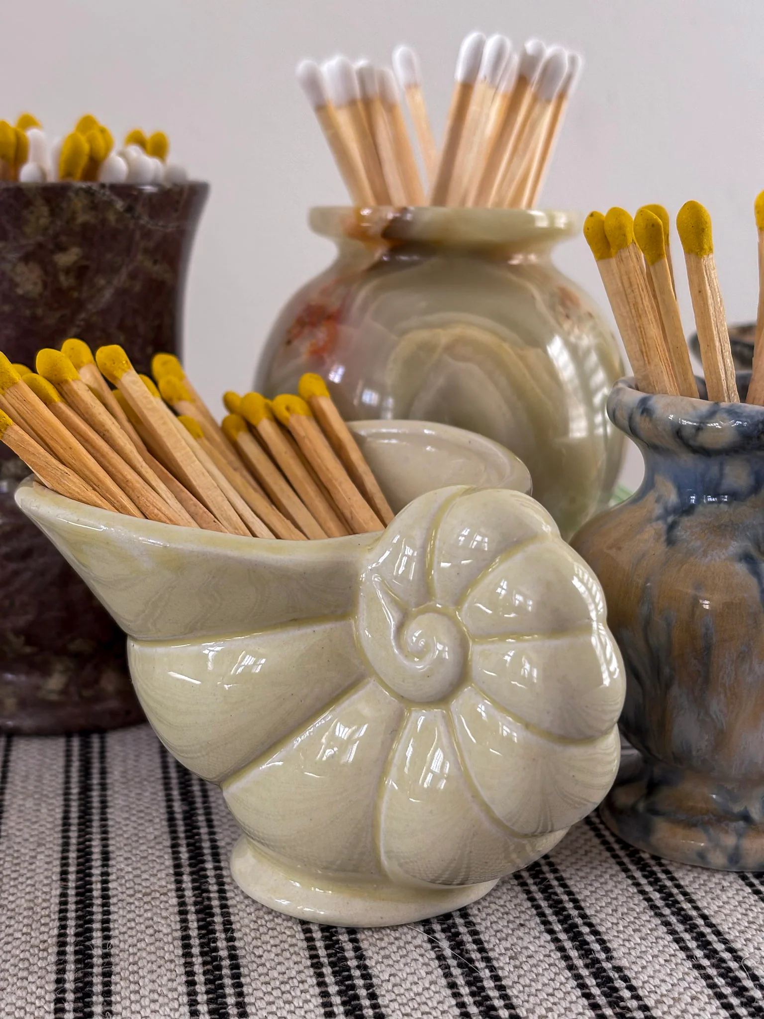 Ceramic Seashell Matchstick Holder - Image 10