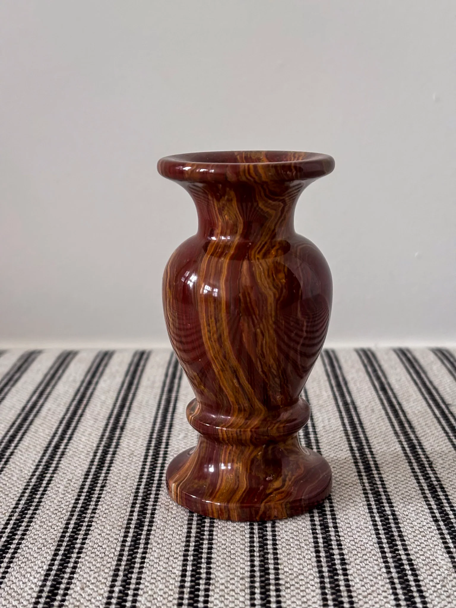Onyx Candlestick Holder Vase - Image 12