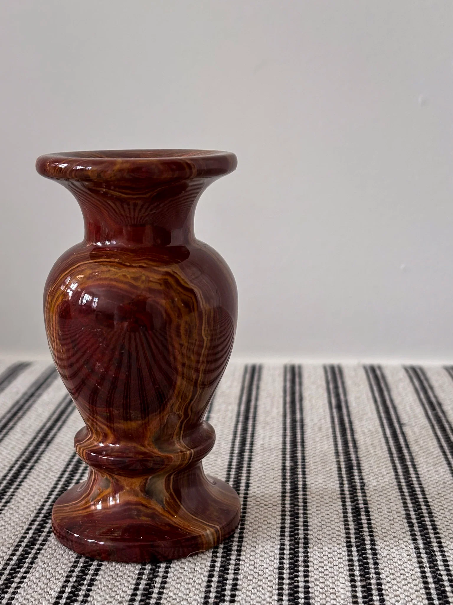 Onyx Candlestick Holder Vase - Image 14