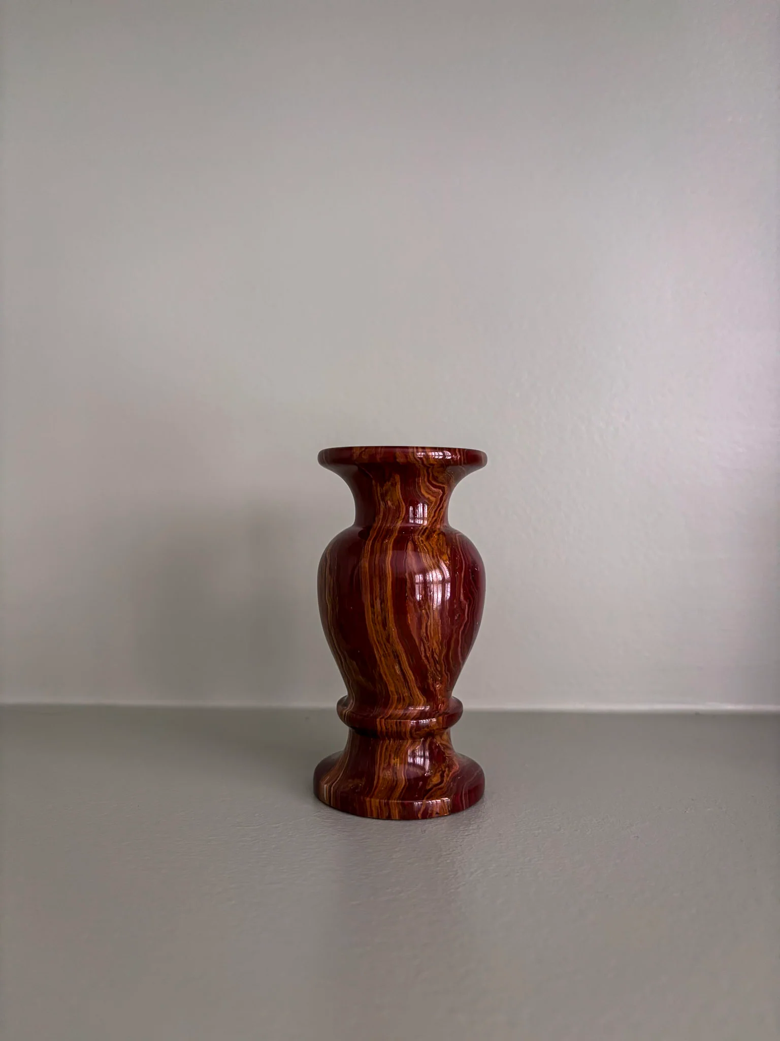Onyx Candlestick Holder Vase - Image 3