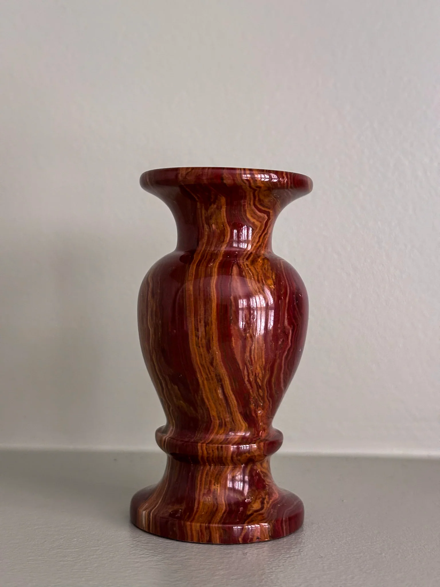 Onyx Candlestick Holder Vase - Image 4