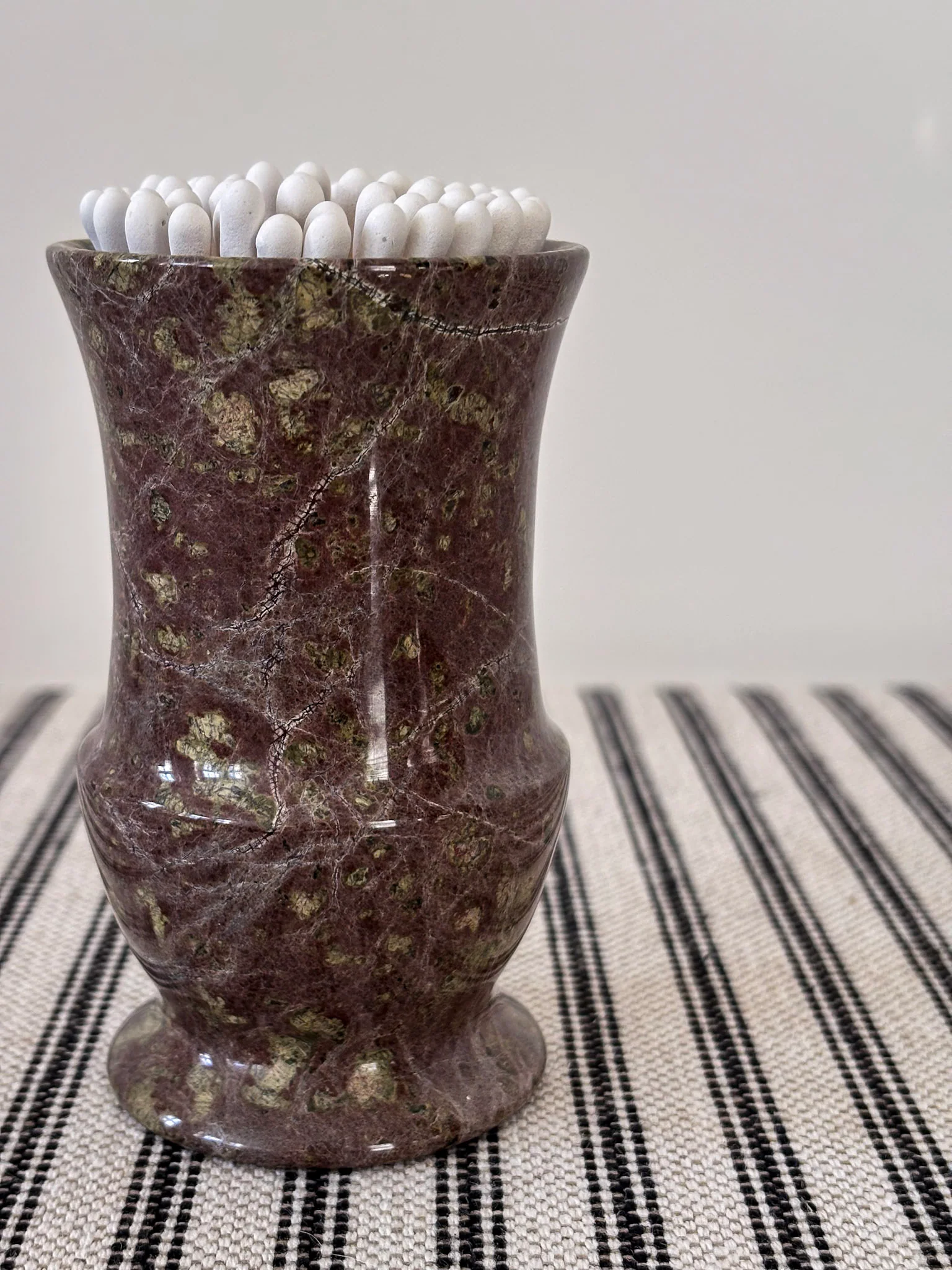 Serpentine Stone Matchstick Holder - Image 6