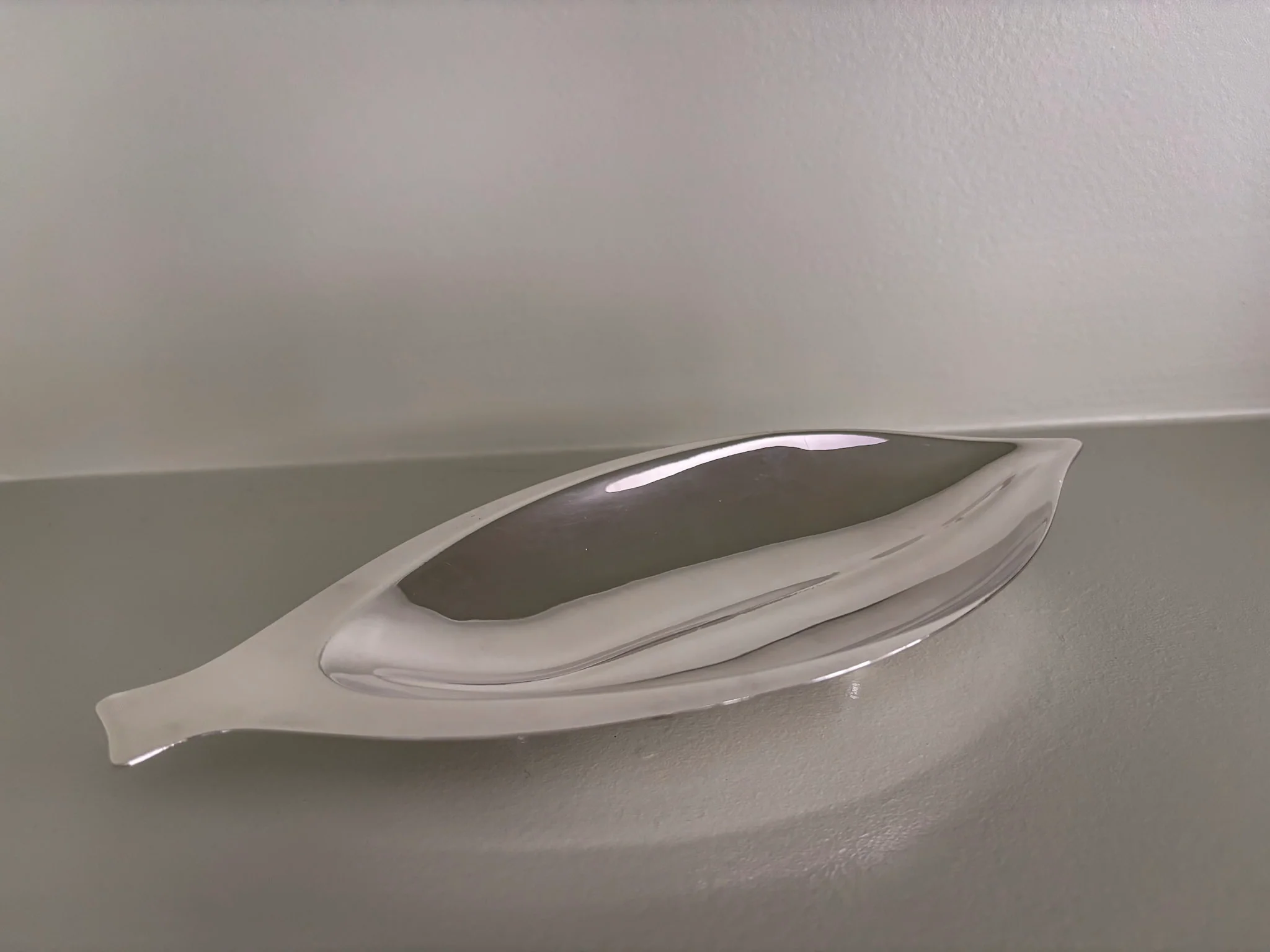 Silver-Plated Leaf Dish – Trinket Plate - Image 7