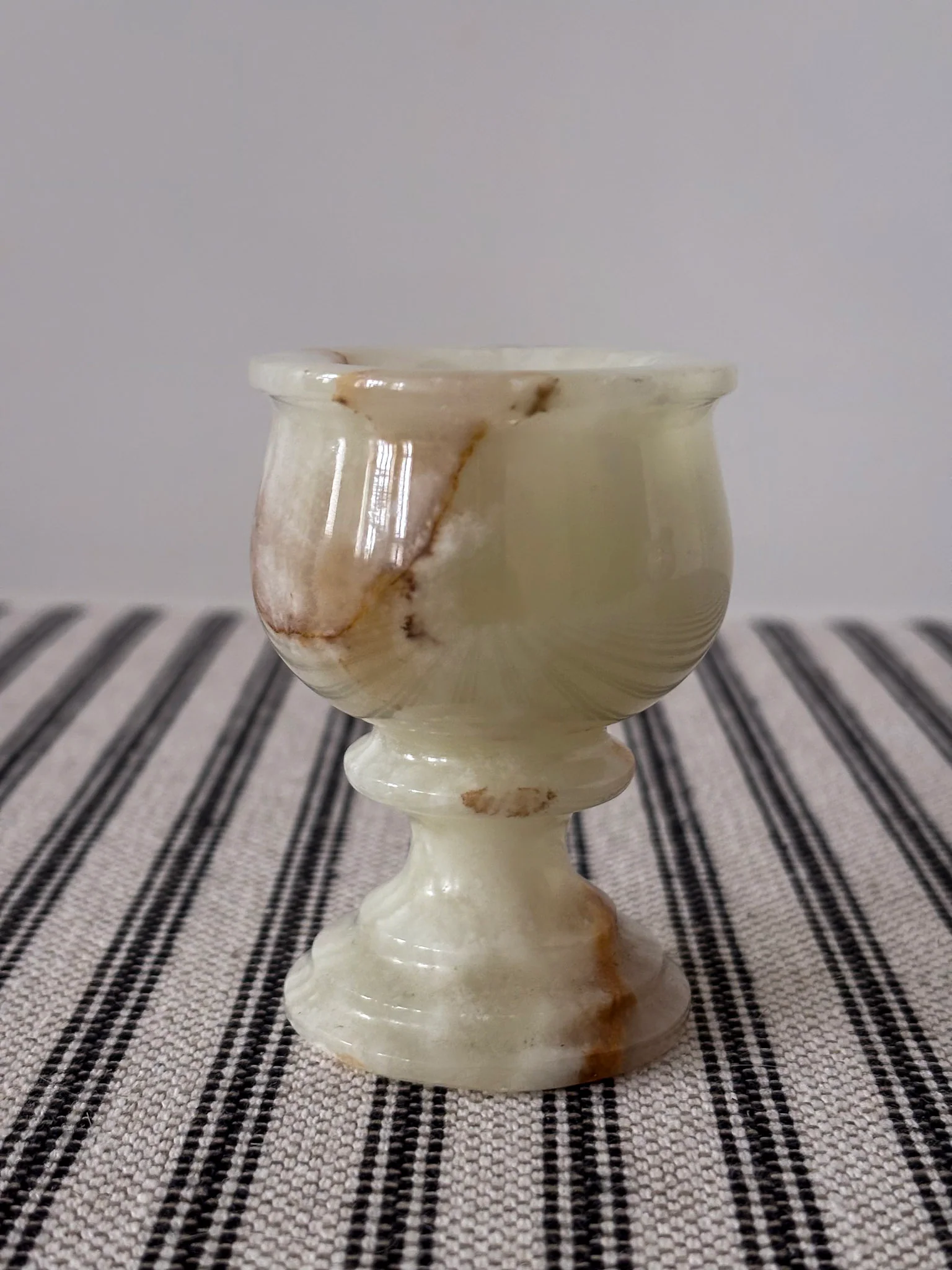 Vintage Onyx Mini Pedestal Tealight Holders - Image 6