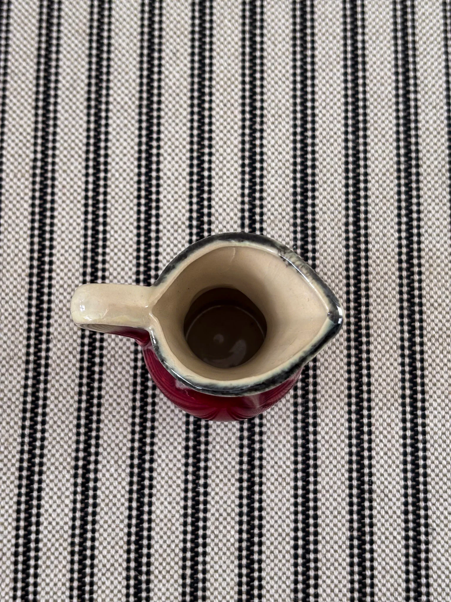 West German Drip-Glaze Ceramic Vessel Matchstick Holder - Image 21